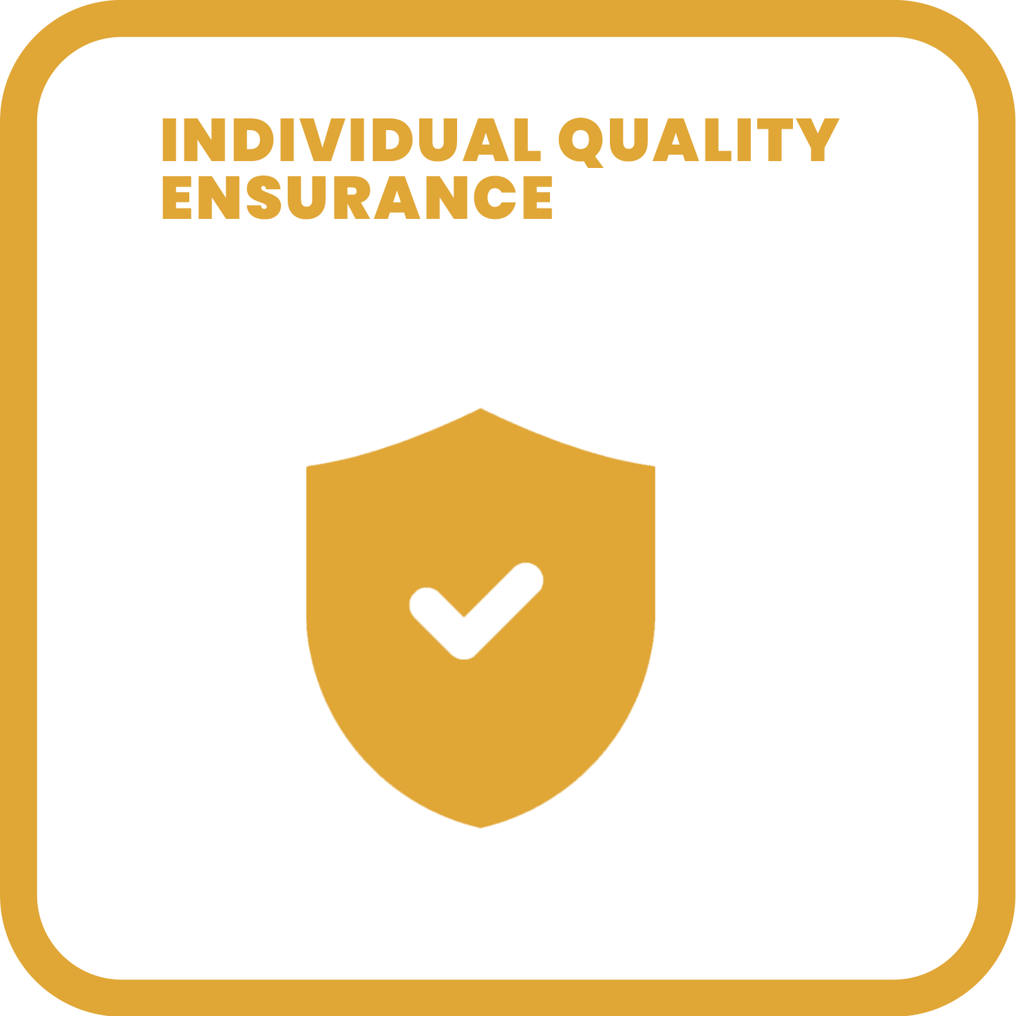 individual quality ensurance